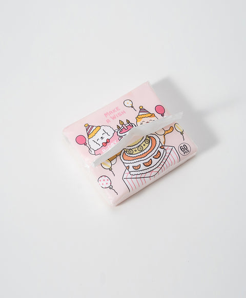 Harmony B-Day Party Graphic Tissue 3-Pack Set (3x60’s)