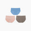 Simple Laminated Low Waist Hipster Panties
