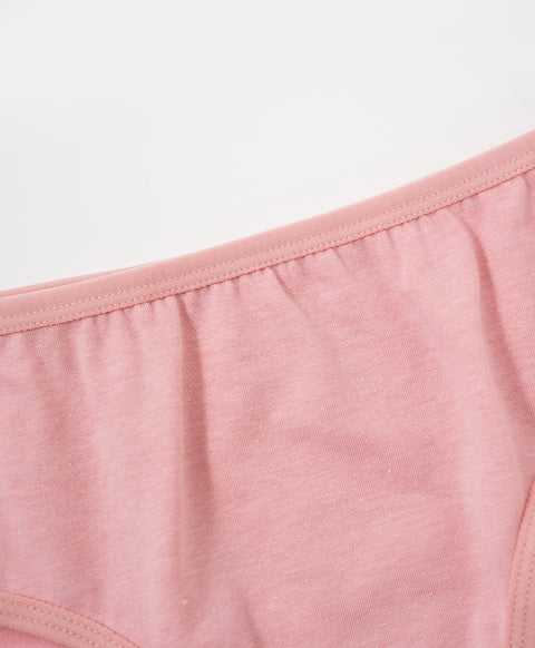 Beat Cotton Mid Waist Midi 5pcs Pack Panties