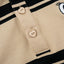 Peekaboo Striped Polo Shirt