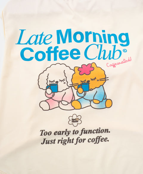 BedMood Cremo & Mello Late Morning Coffee Club Pet Shirt