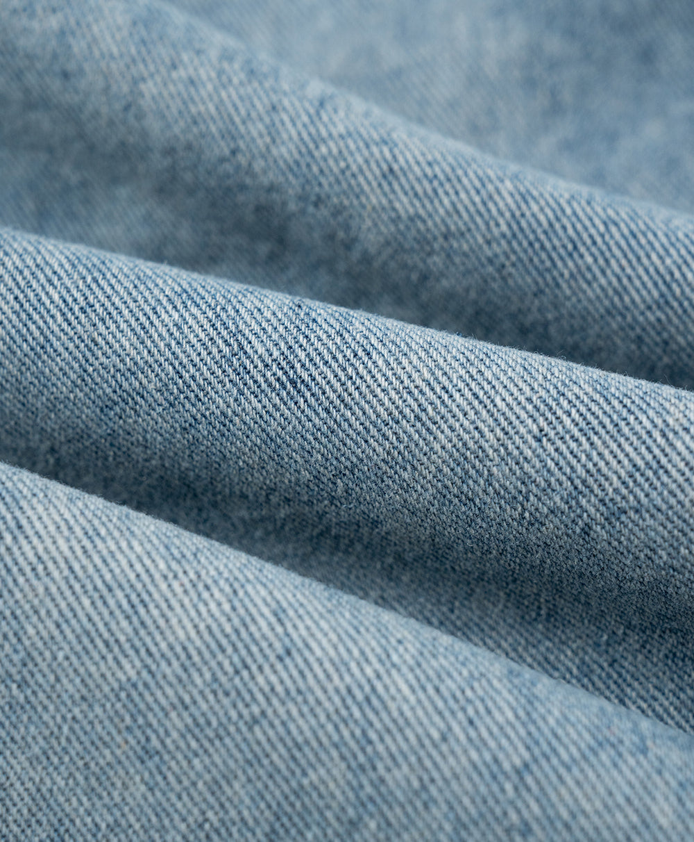 Call Me Lucky Denim Drawstring Long Pants