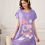 Rocket Adventure Microfiber Short Sleeves Sleep Dress