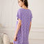 Rocket Adventure Microfiber Short Sleeves Sleep Dress
