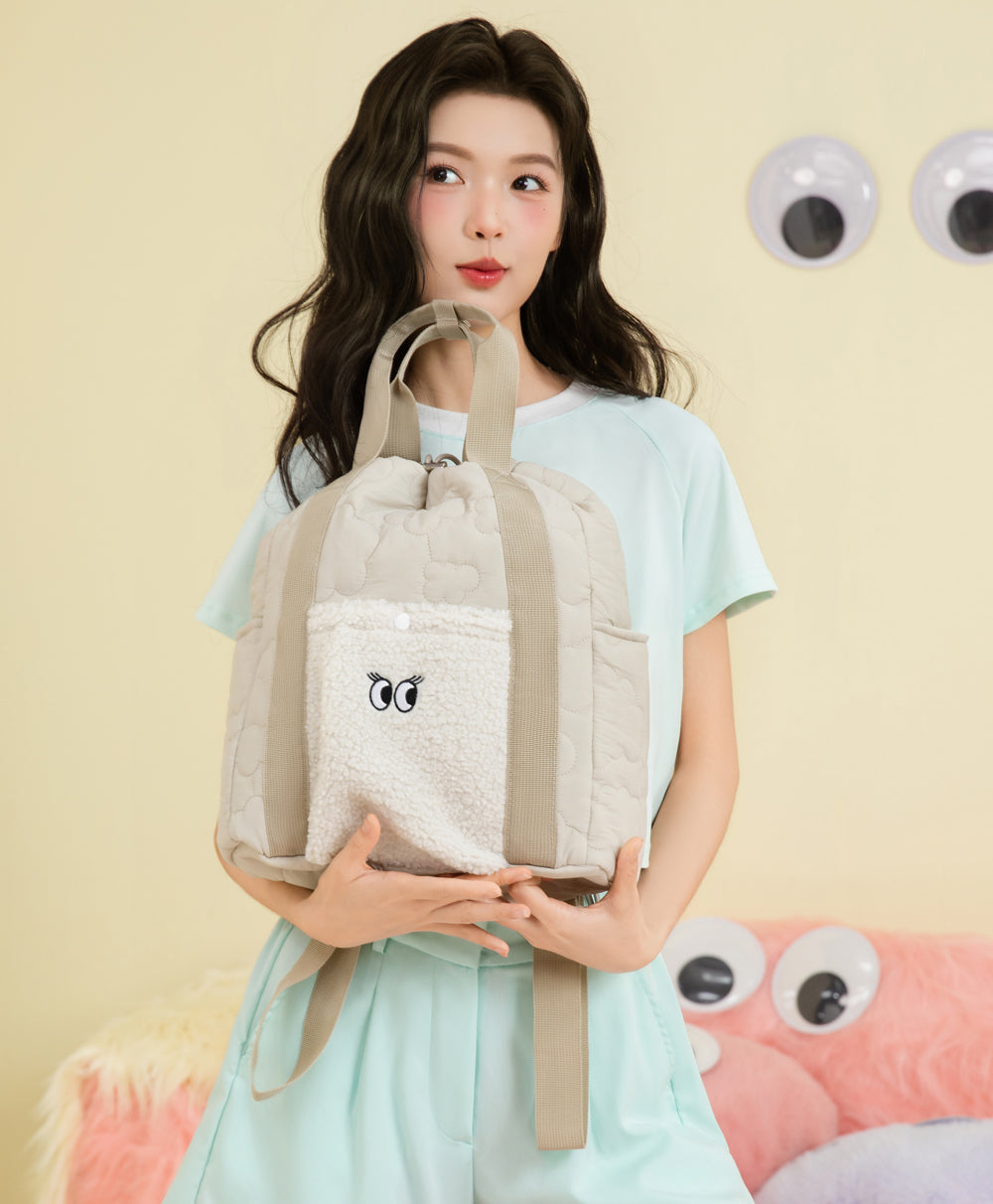 Peekaboo Packable Puffy Backpack