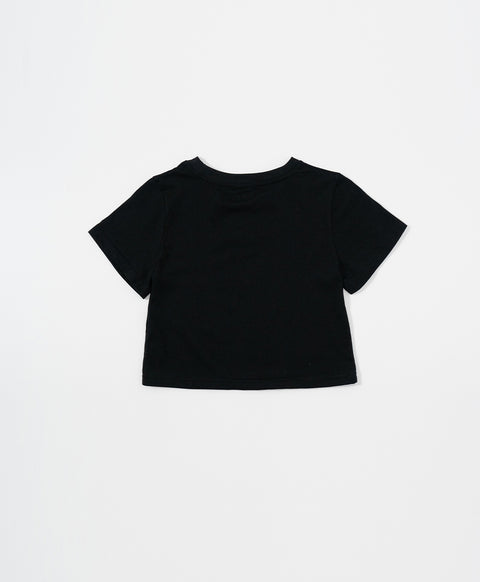 Call Me Lucky Relaxed Fit Crop Tee