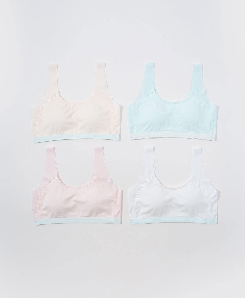 Junior Fairy Charm Seamfree Contrast Mesh U-Back Pull-over Vest (Stage 1 & Stage 2)
