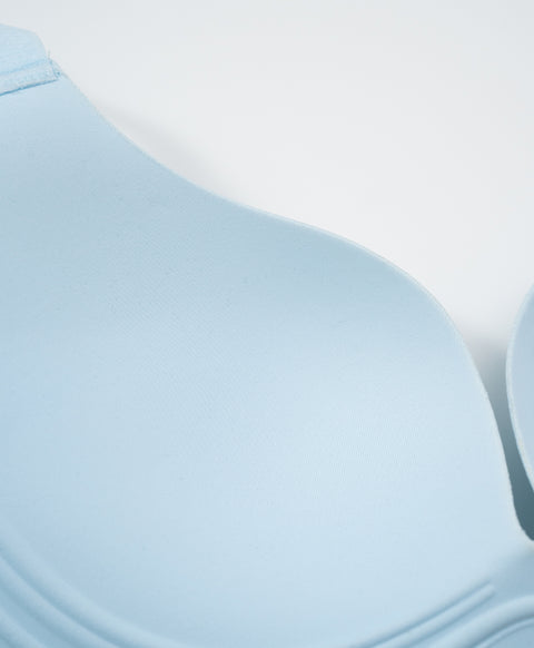 Laminated Clean Cut 3/4 Cup Wireless Demi Bra