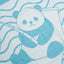 Fishing Panda Graphic Cotton Bath Towel