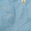 Stay Bloom Denim Smiley Tote Bag