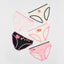 Mala-Twins 5pcs Mid Waist Midi Graphic Pack Panties Wonder Box