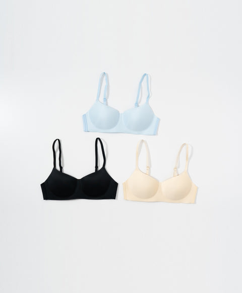 Barely Barely Bare Elegance 3/4 Cup Wireless Demi Bra
