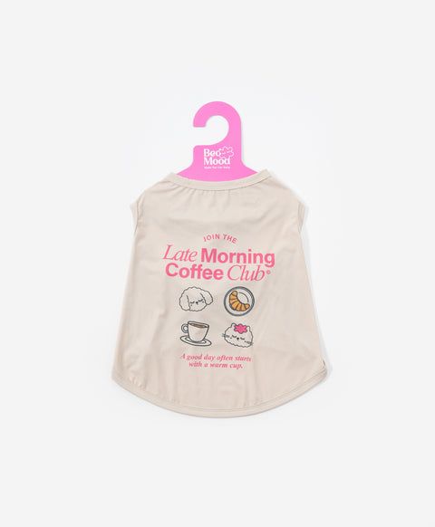 BedMood Cremo & Mello Late Morning Coffee Club Pet Shirt