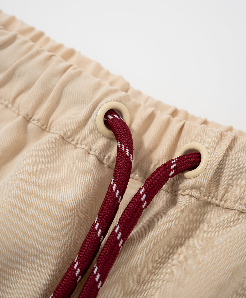 Call Me Lucky Drawstring Shorts