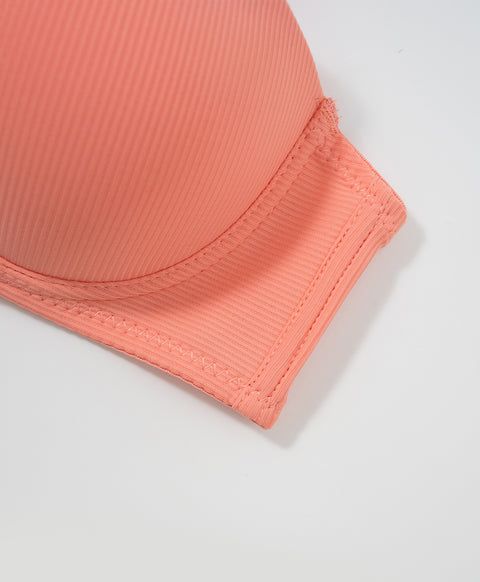 Simply Rib Comfort 1/2 Cup Underwired Multiway Bra (B Cup)
