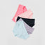 Candy Hearts 5pcs Low Waist Hipster Pack Panties