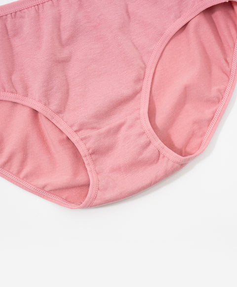 Fresh Cotton Mid Waist Midi 5pcs Pack Panties