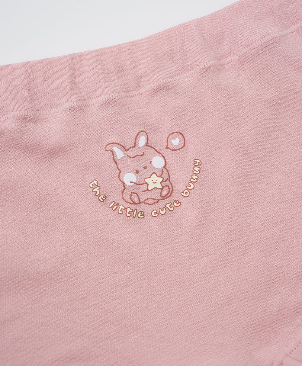 Junior Little Bunny Cotton Low Waist Boxshorts Panties