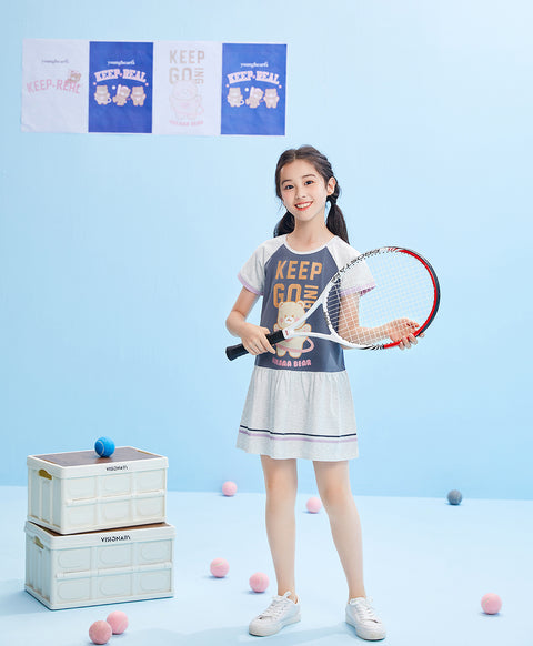 Junior Victory Teddy GIRLS Sleep Dress