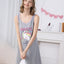 Magic Believe in Unicorn Sleeveless Polyester Cotton Sleep Dress
