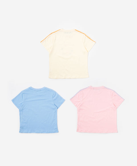 Stay Bloom Short Sleeves Relaxed Fit Tee