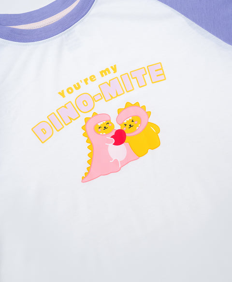 Dino-Mite Top & Shorts Sleep Set