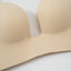 Second Skin Soft Seamless Wireless Low-Back Demi Push Up Plunge Bra
