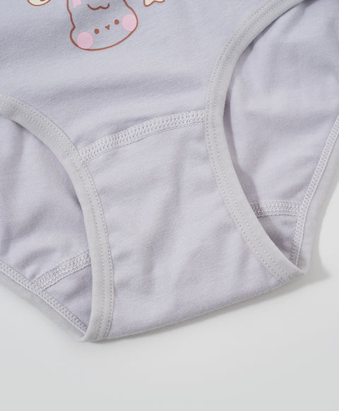 Junior Little Bunny Cotton Low Waist Mini Panties