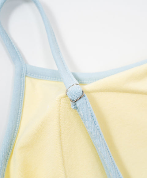Stay Bloom Padded Contrast Camisole Top