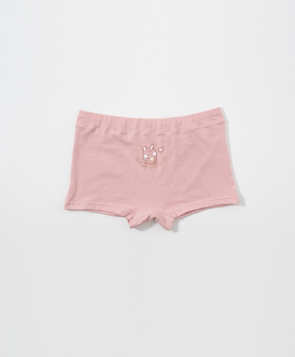 Junior Little Bunny Cotton Low Waist Boxshorts Panties