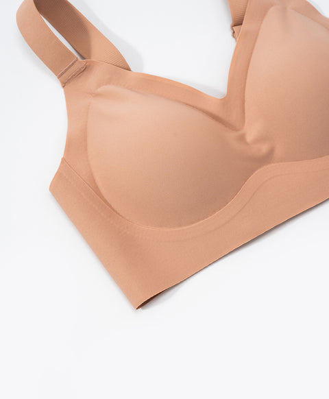 Feeling Foundy Triangle Wireless V-Neck Seamless Bra