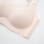 High Coverage Laminated Wireless Bralette with Back Hooks