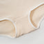 Rib Design Mid Waist Hipster Cotton Panties