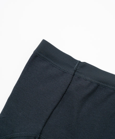 Little Black Cat Cotton Spandex Mid Waist Hipster 2pcs Sanitary Panties Pack
