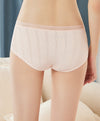 Lace Trim Pointelle Low-Waist Boxshorts