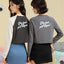 Peekaboo Long Sleeves Raglan Baby Tee