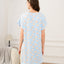 Kitty's Splash Time Microfiber Short Sleeves Sleep Dress