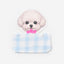BedMood Cremo & Mello Plaid Pet Bandana Bib