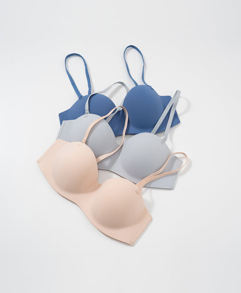 Barely Barely Pure Allure 1/2 Cup Multiway Wireless Bra