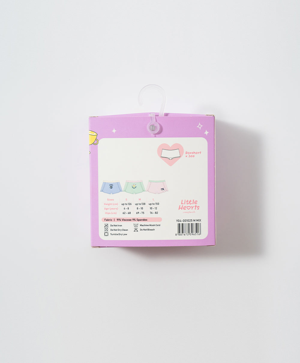Junior K-Sport Stars Boxshort 3-pack Panties