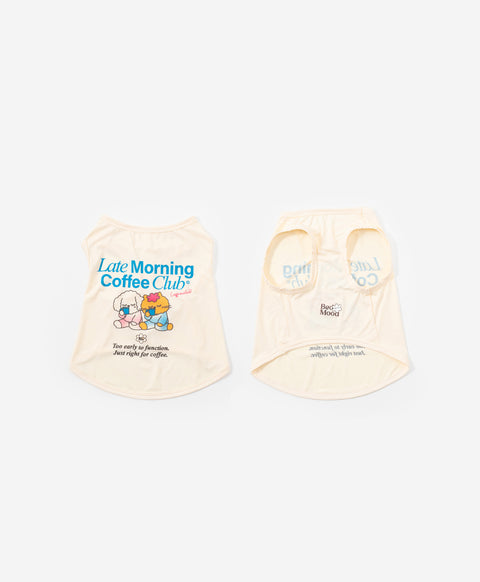 BedMood Cremo & Mello Late Morning Coffee Club Pet Shirt