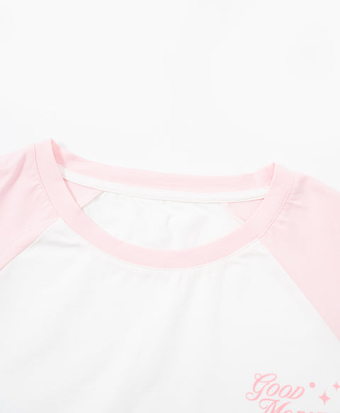 Morning Harmony Short Sleeves Top & Shorts Set
