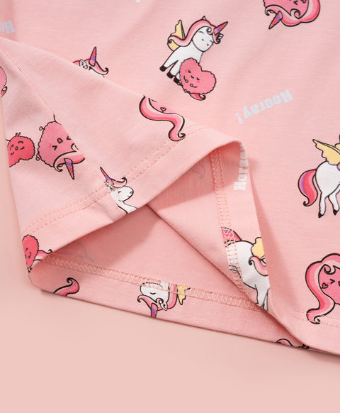 Junior Horsey Hooray! Short Sleeves Top & Pants Set