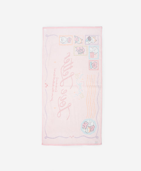 Love Letter From The Cutest Town Cotton Muslin Bath Towel