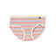 Preppy Stripes Low Waist Midi Ribbed Cotton Panties