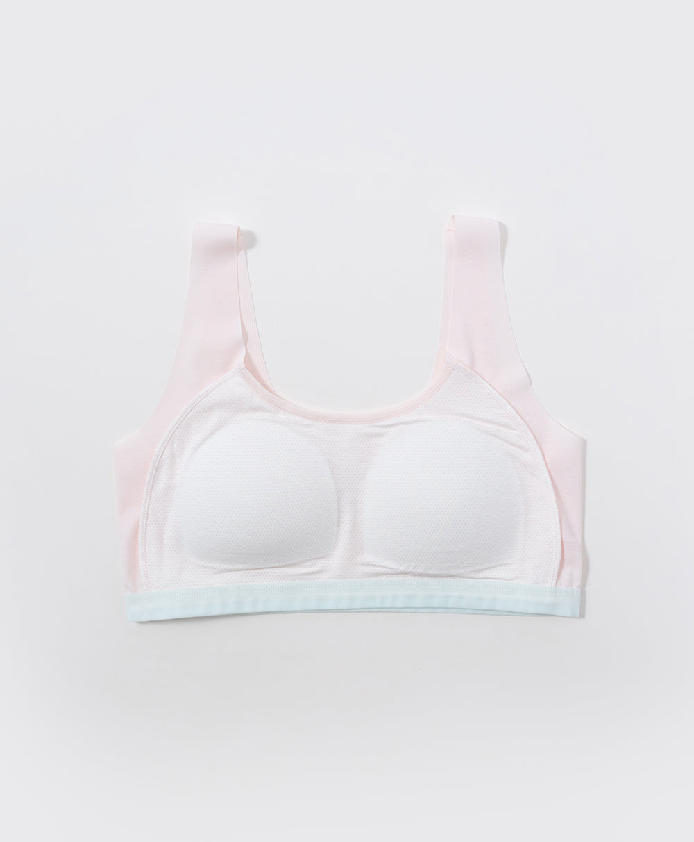 Junior Fairy Charm Seamfree Contrast Mesh U-Back Pull-over Vest (Stage 1 & Stage 2)