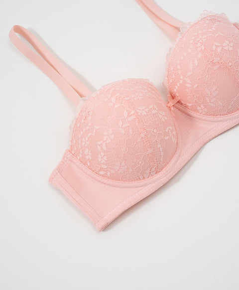 Spring Lace 1/2 Cup Underwired Multiway Bra