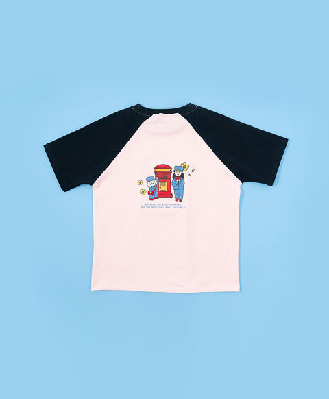 Junior Harmony in London Junior 3/4 Sleeve Top & Shorts Sleep Set
