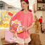 Snake Snack CNY Top & Shorts Sleep Set
