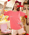 Snake Snack CNY Top & Shorts Sleep Set